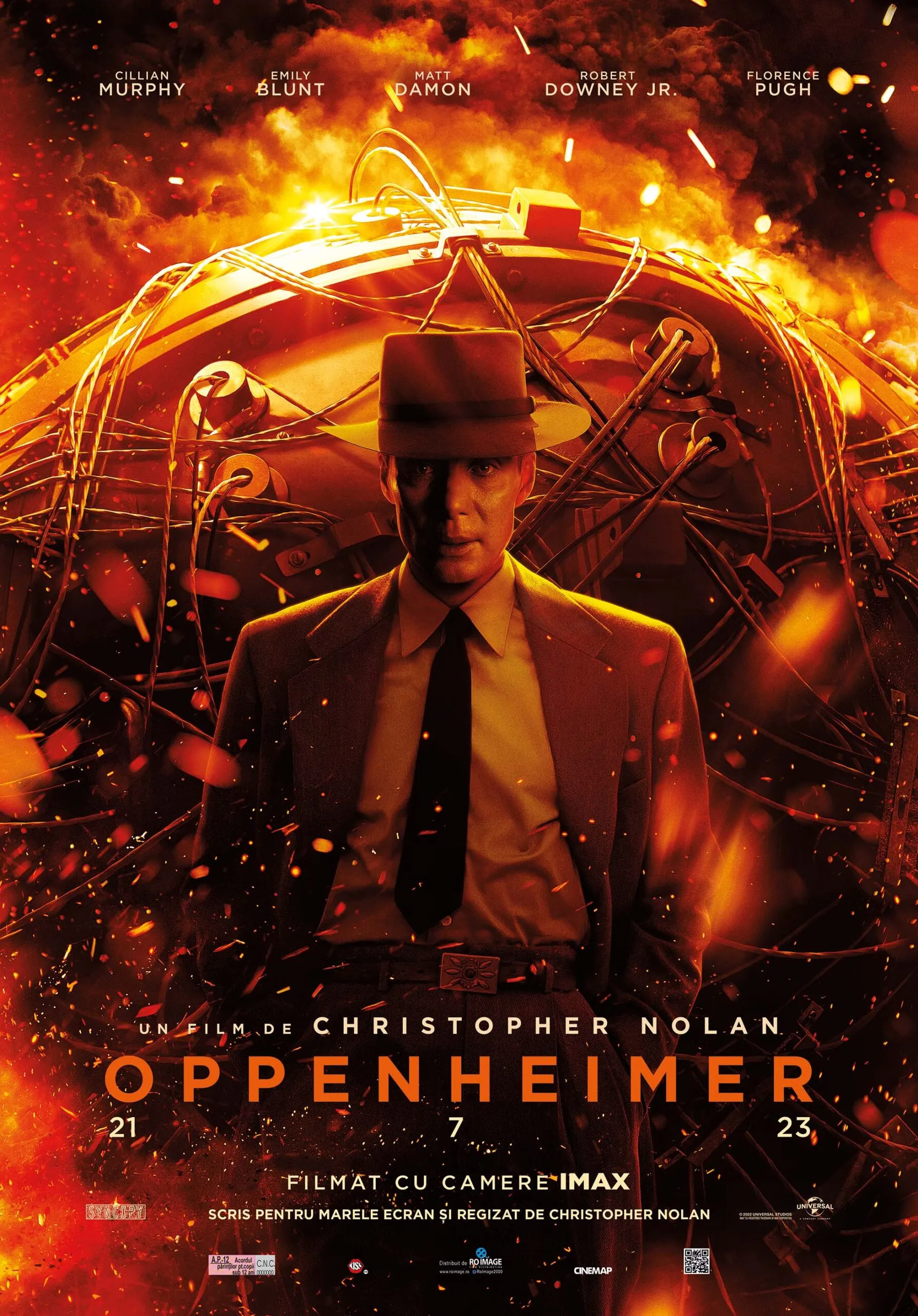 Oppenheimer va intra în curând în cinematografele de la noi!