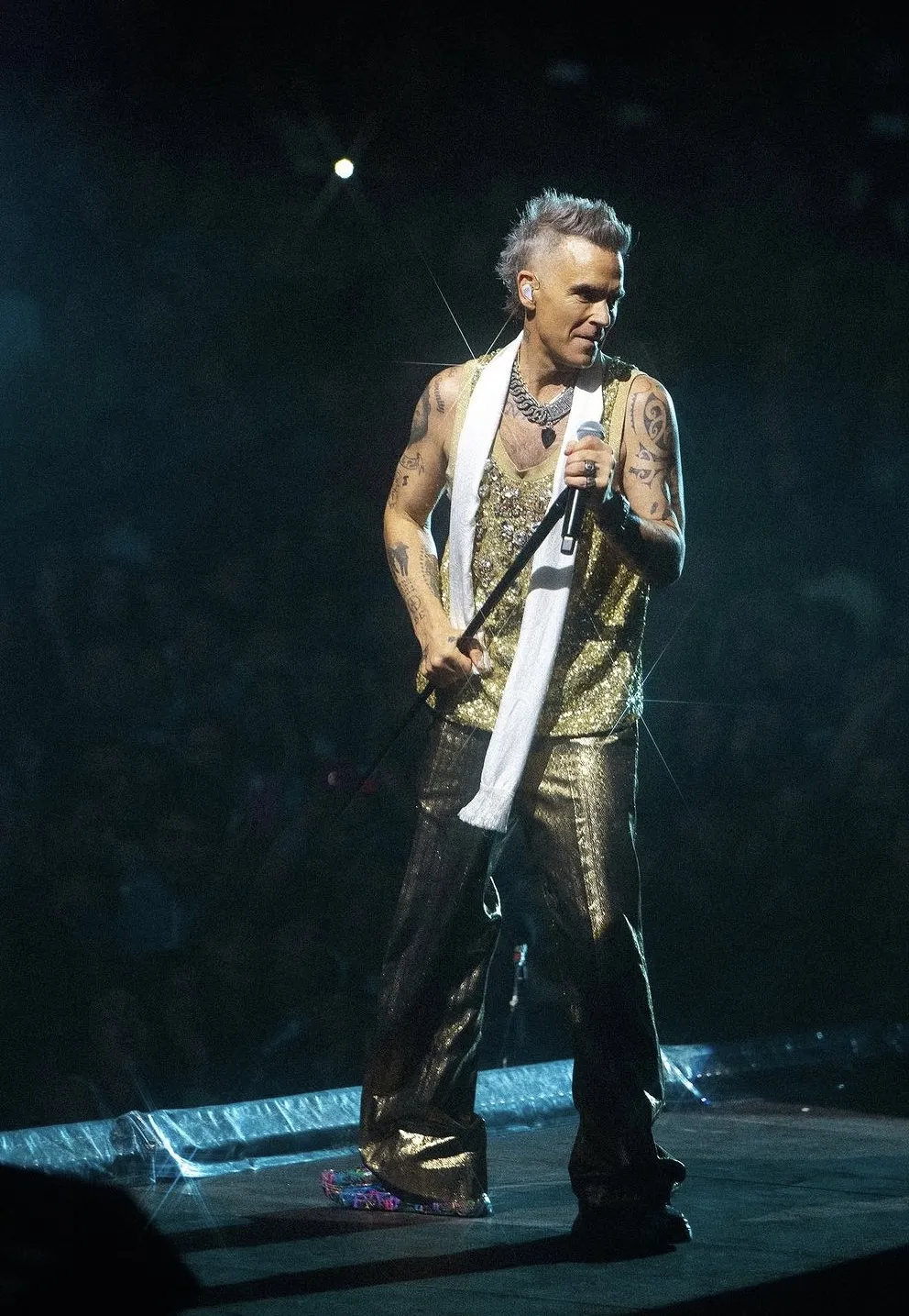 Robbie Williams la concertul de pe 19 august de la București din cadrul Summer in the City!