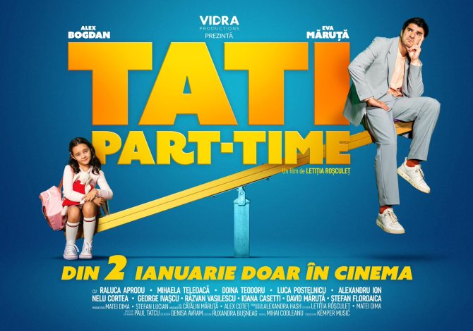 Filmul „Tati Part-Time”, lider in box-office