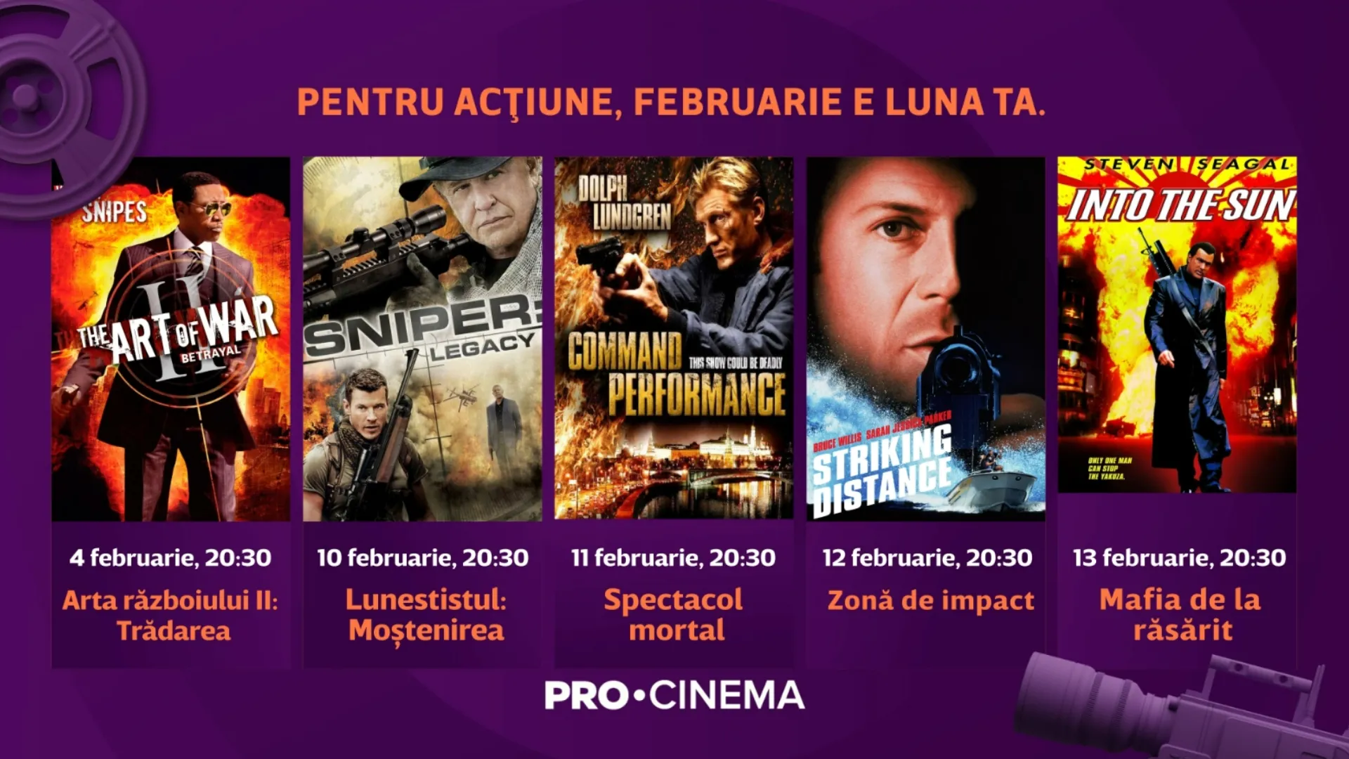 Grilă specială la Pro Cinema. Luna februarie, dedicată iubirii