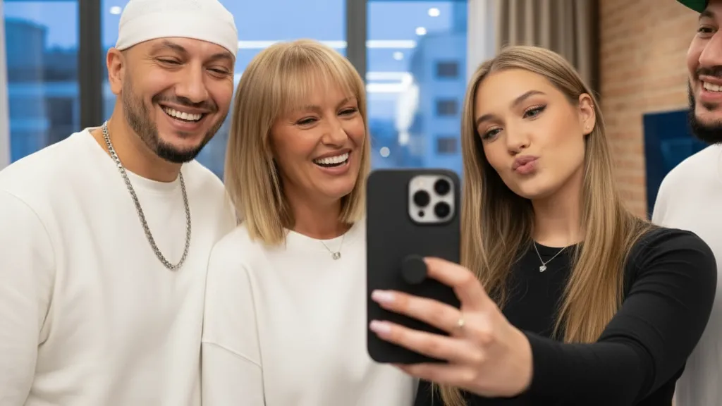 Andreea Marin, fiica lui Nick NND, DJ și influencer la 19 ani
