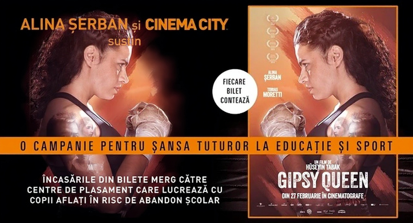 Abandon școlar de 16,8% în România. Filmul Gipsy Queen donează toate încasările din bilete