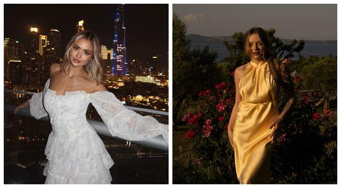 Imagini de la ziua Iulianei Beregoi. Influencerița care o acuza de șantaj, prezentă la petrecere