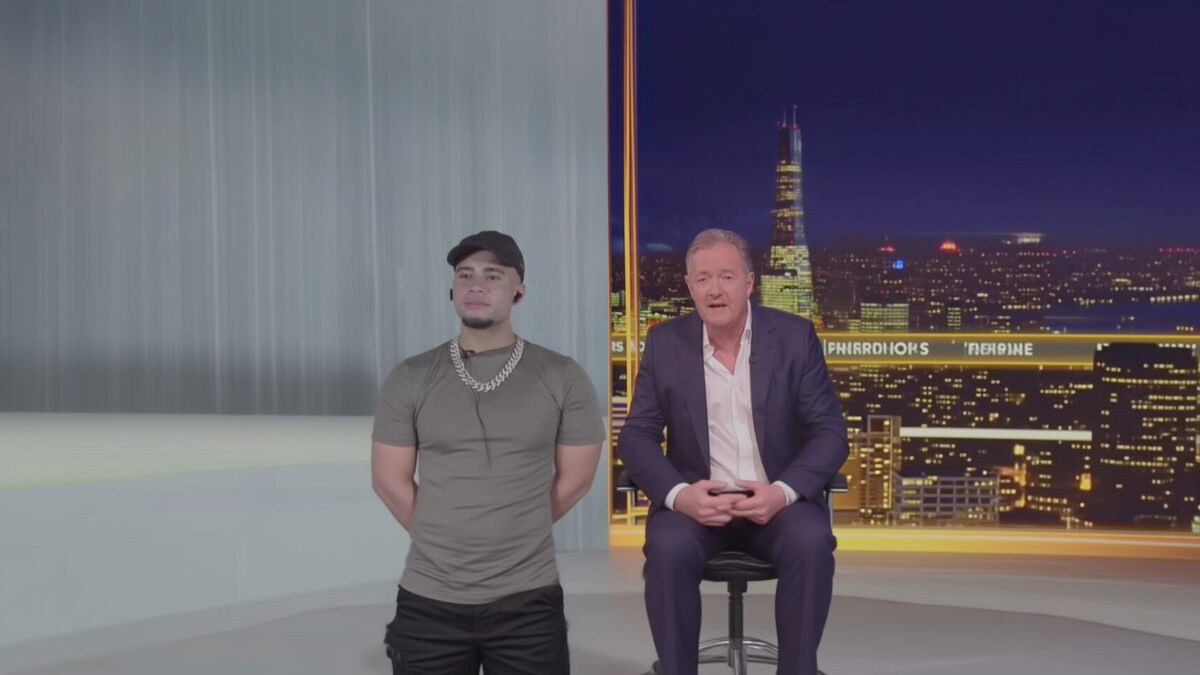 Piers Morgan a ieșit din emisie după ce un influencer de 24 de ani i-a jignit soția