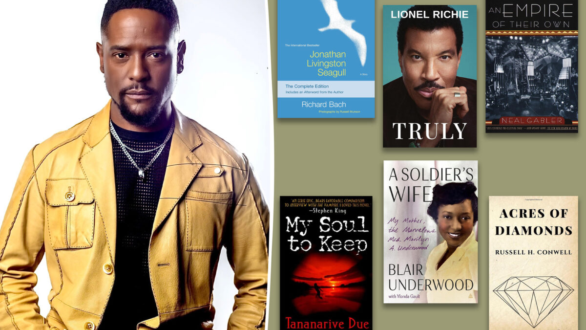 Blair Underwood dezvăluie cele 6 cărți care l-au marcat profund