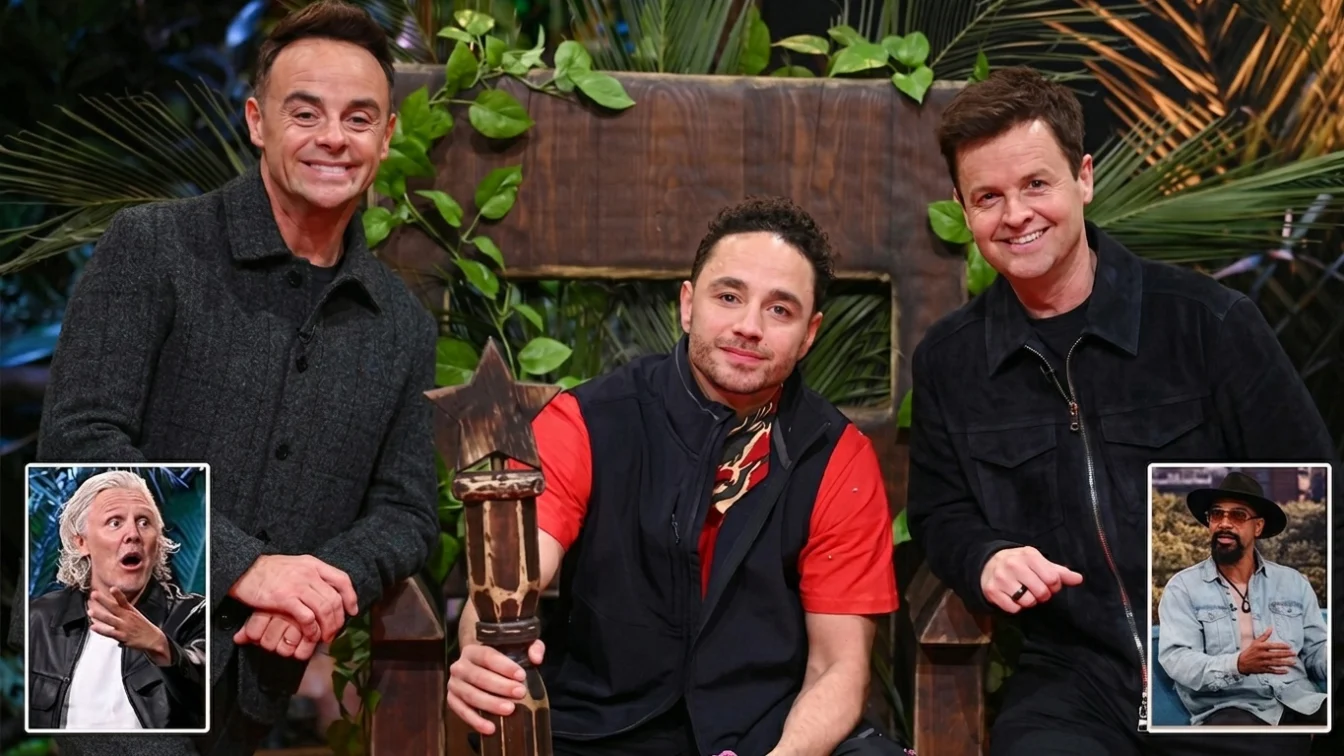 Actor Adam Thomas was crowned King of the Jungle,