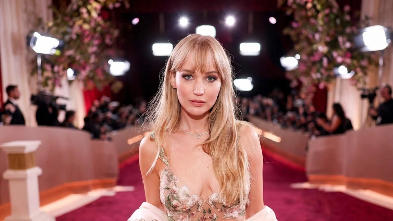 Jennifer Lawrence a dezvăluit secretul ei de stil. Regula simplă pentru a purta pantaloni largi