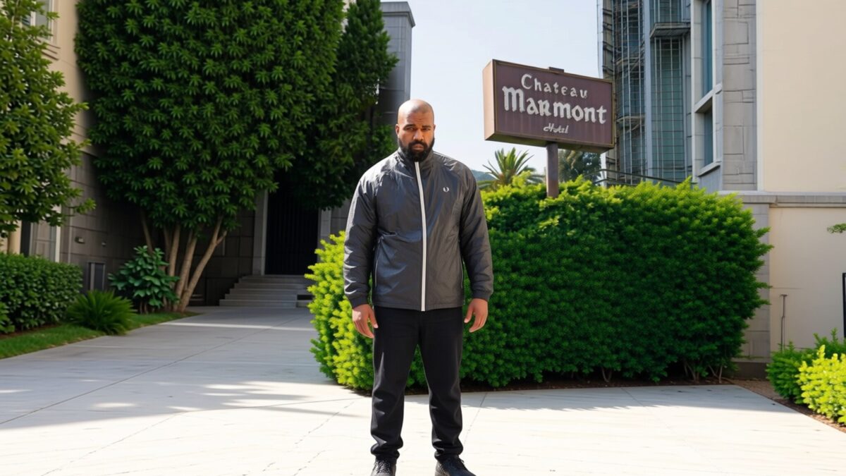 Kanye West acuzat că a lăsat un bărbat inconștient cu un pumn la Chateau Marmont