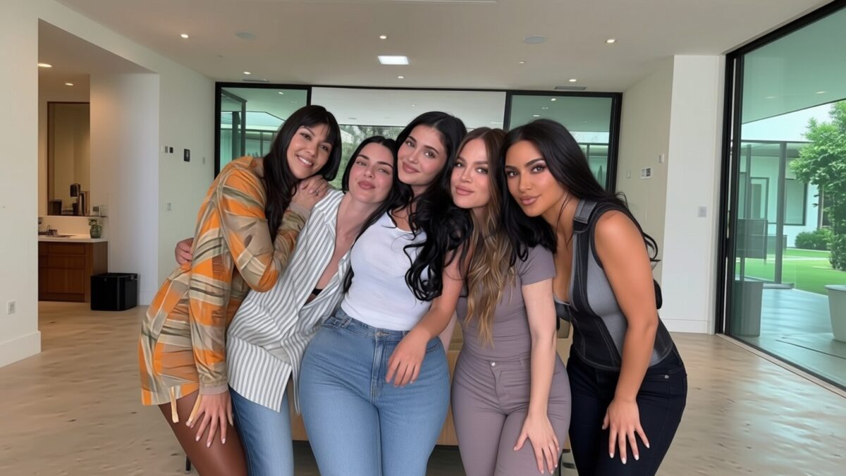 Cele 5 surori Kardashian-Jenner, petrecere de Paște cu sushi și coșuri uriașe