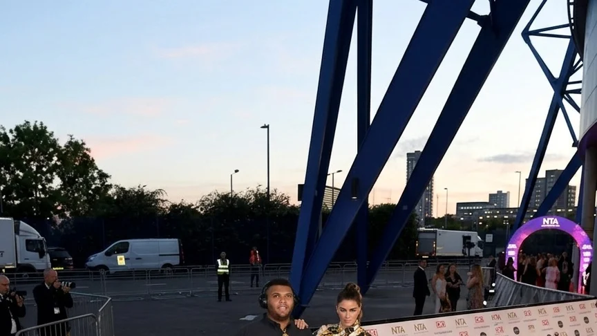 LONDON, ENGLAND - SEPTEMBER 09: Katie Price and son Harvey attend the National Television Awards 2021 at The O2 Arena on September 09, 2021 in London, England. (Photo by Gareth Cattermole/Getty Images)
