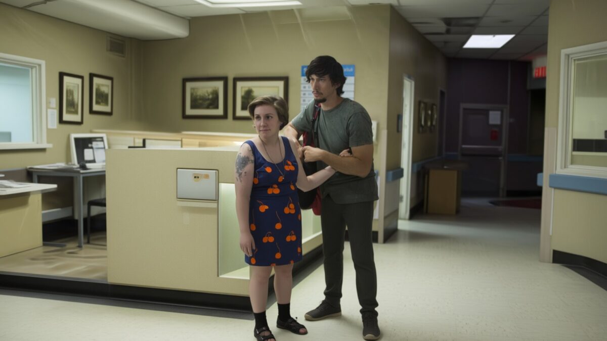 Lena Dunham il acuza pe Adam Driver ca a aruncat cu un scaun in ea la filmari