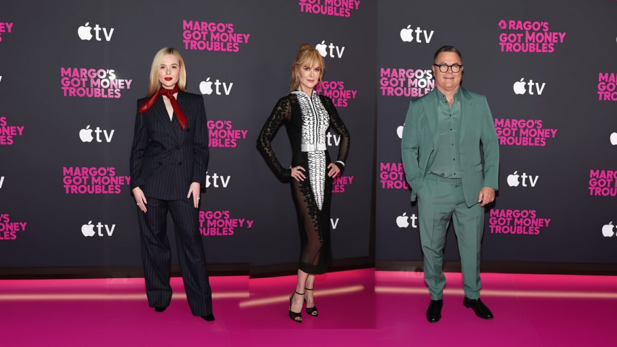 Elle Fanning si Nicole Kidman, aparitii de senzatie la premiera Margo’s Got Money Troubles