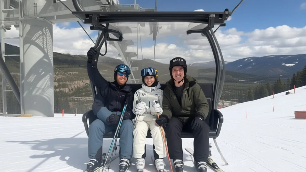 Prințul Harry, selfie pe pârtie cu Justin Trudeau și o campioană olimpică de 22 de ani