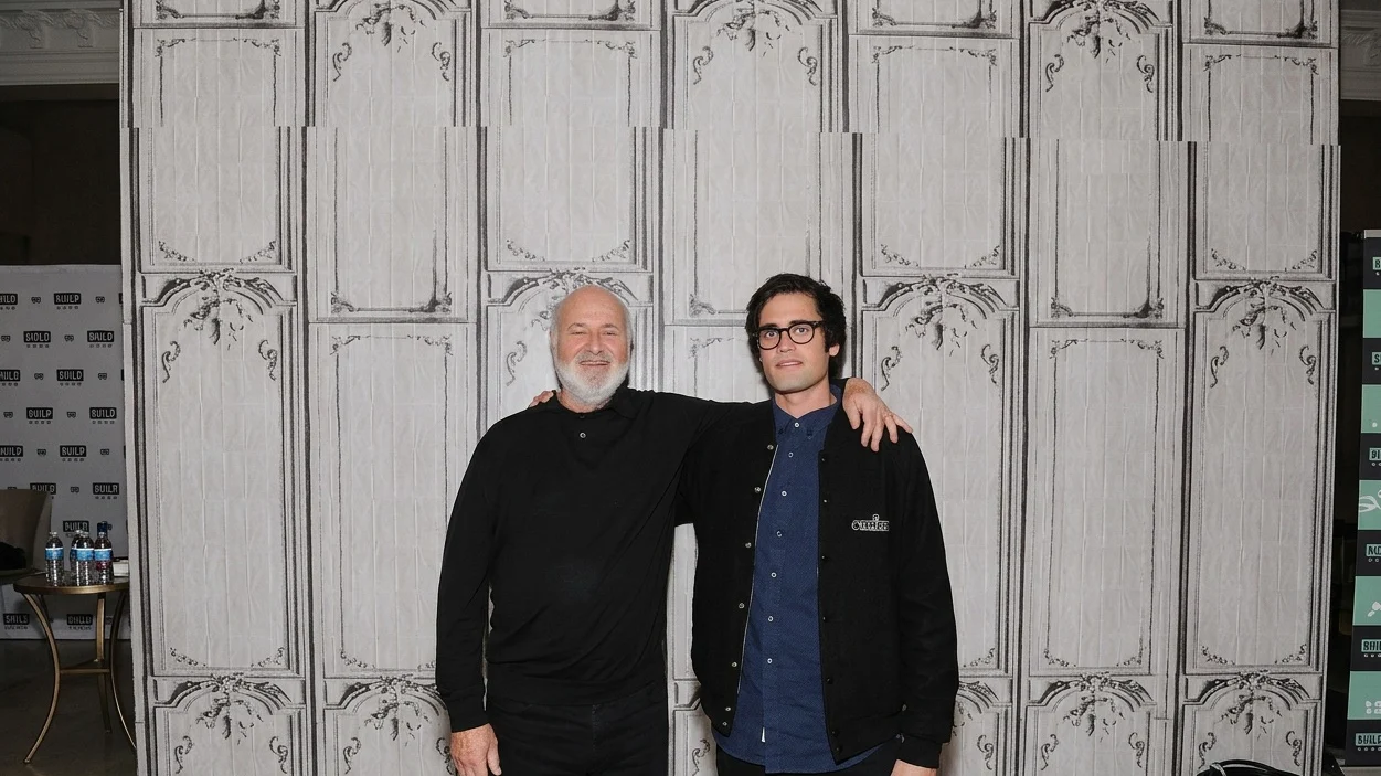 Director Rob Reiner and his son Nick Reiner at a 2016 event
