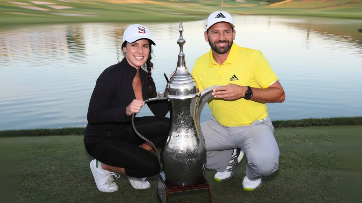 Cine este soția lui Sergio García, fosta jurnalistă cu care are 2 copii