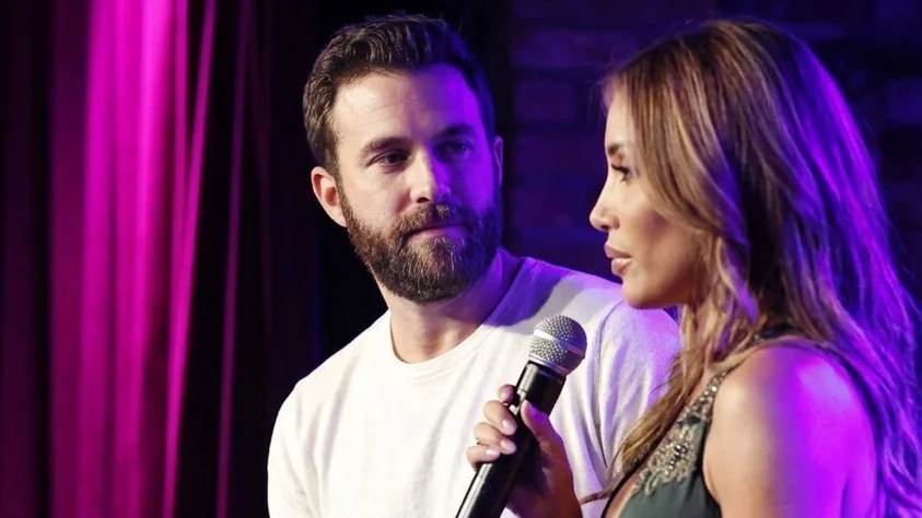 Mia Alario speaking at the Virtual Reali-Tea Live event.