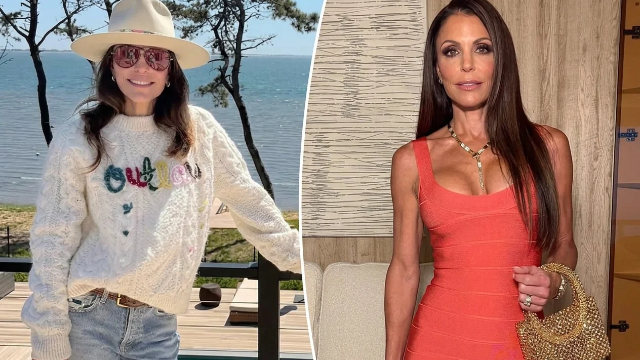 Bethenny Frankel in two photos