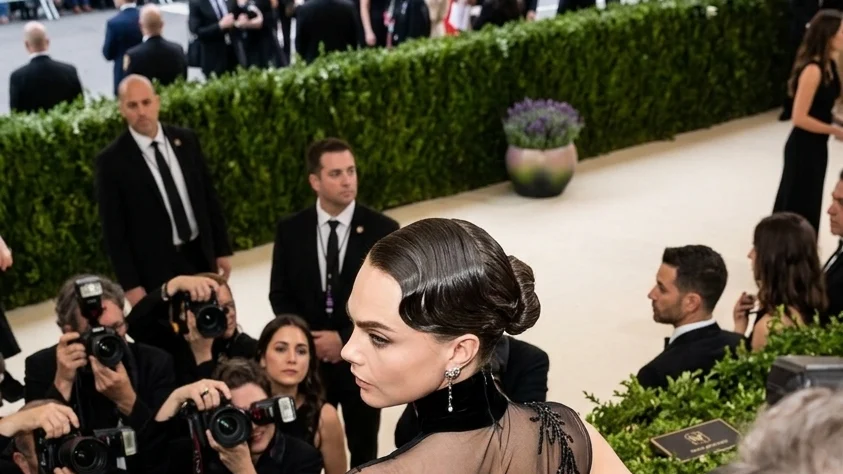 Cara at the Met Gala
