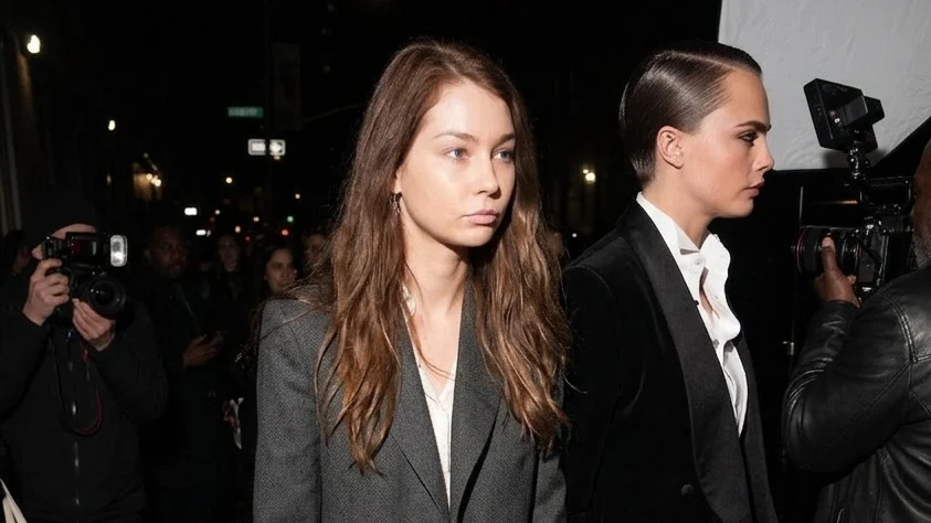 Cara Delevingne and Minke