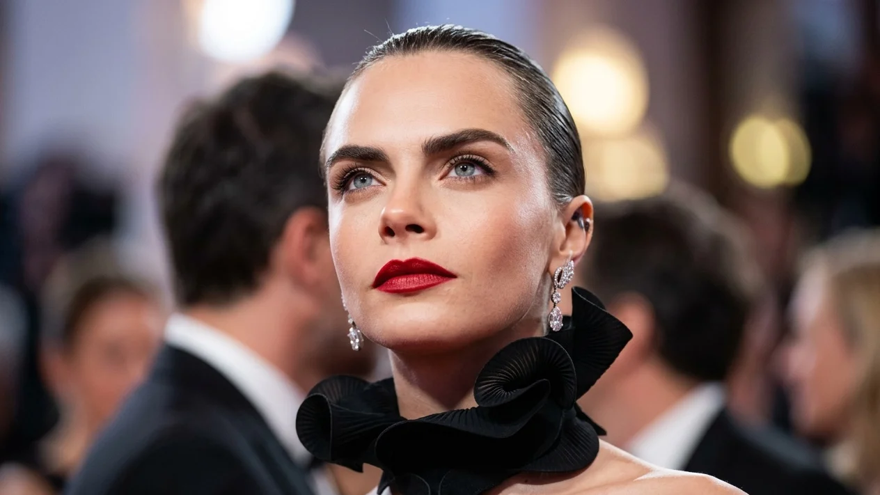 Cara Delevingne a plans în hohote la Cannes. Actrita a primit ovatii de 7 minute pentru noul film