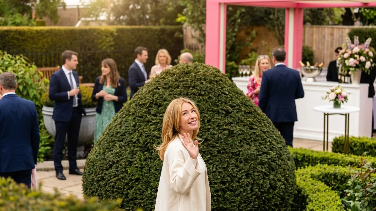 Cat Deeley poarta balerini de 89 lire la Chelsea Flower Show. Alternative de la H&M și New Look