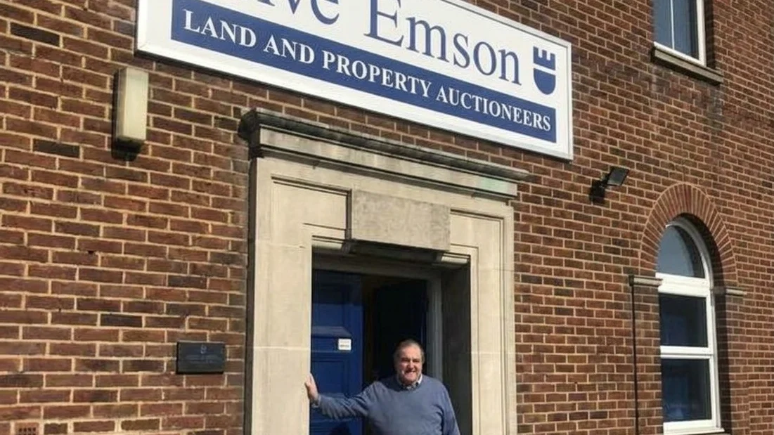 Clive Emson at his headquarters in Maidstone