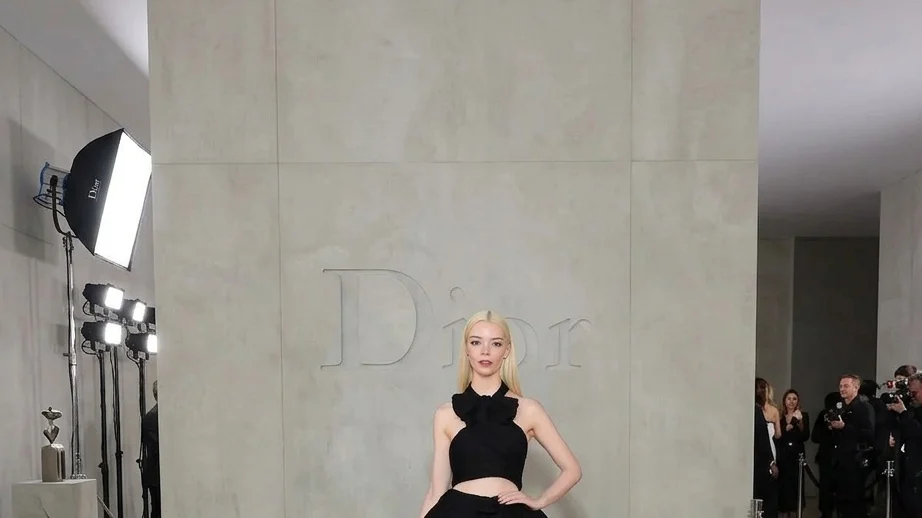 Anya Taylor-Joy attends the Dior Cruise 2027 at Los Angeles County Museum