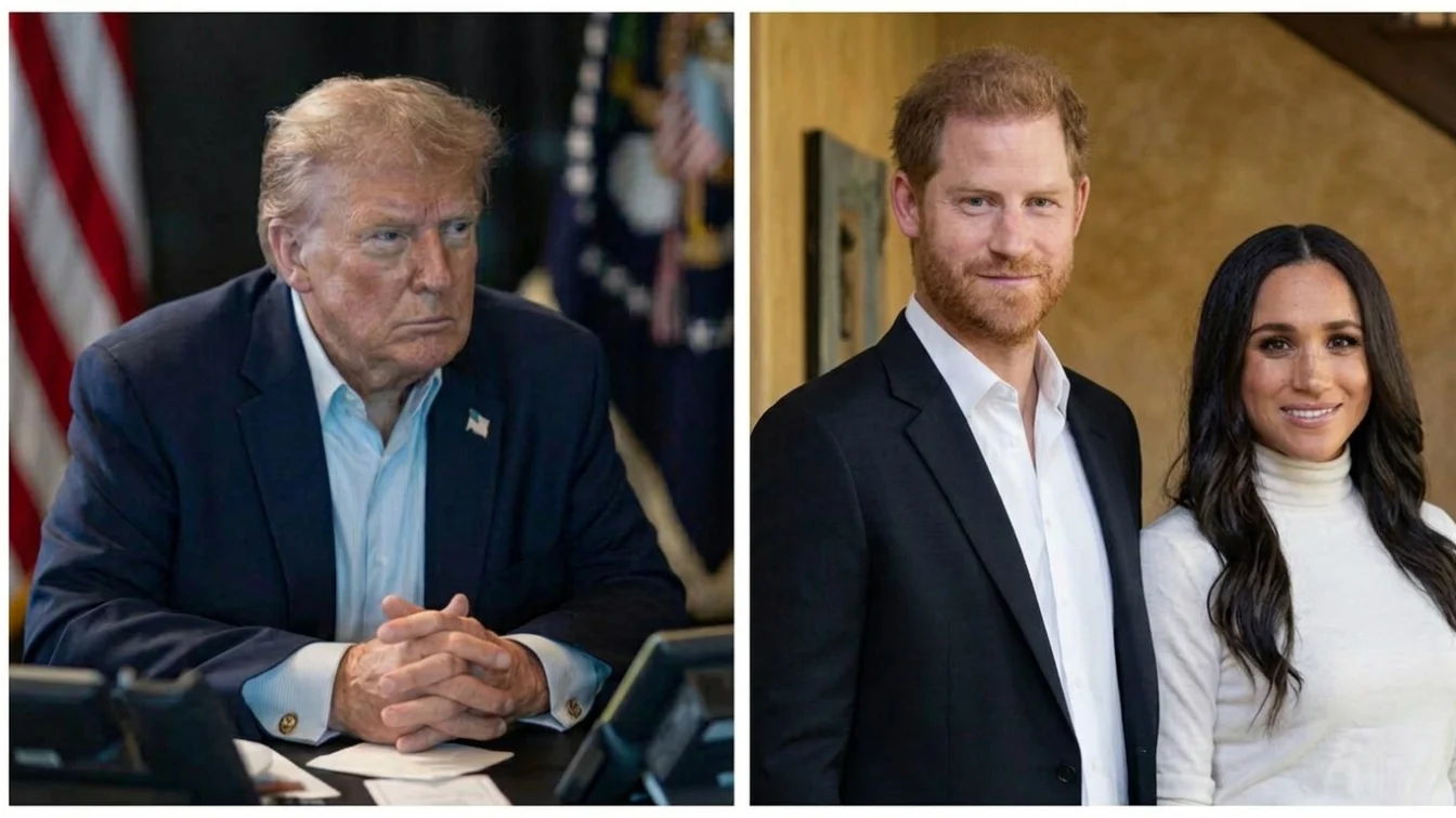 Surpriza uriasa in familia regala. Ce a putut spune Donald Trump despre Meghan Markle