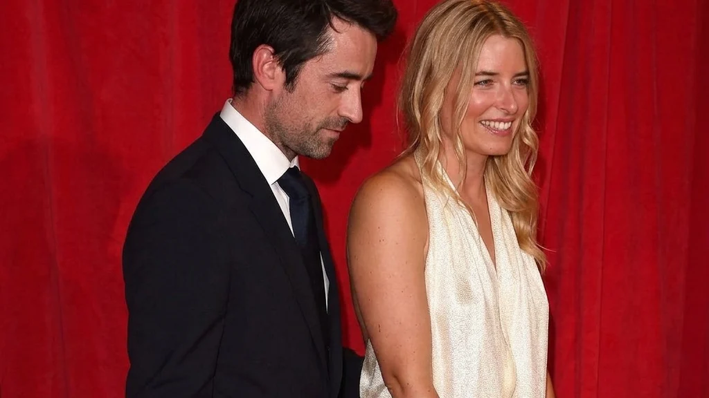 Emma Atkins, with partner, Tom