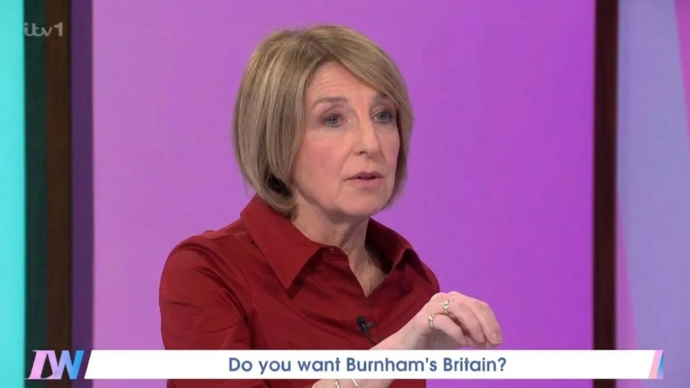Gloria was clashing with Kaye Adams during the segment about politics