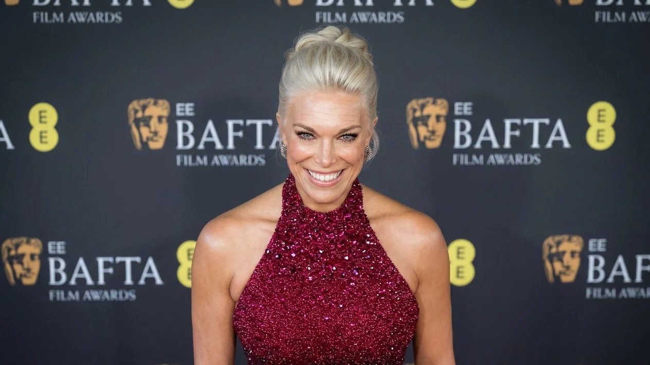 Hannah Waddingham at the Baftas
