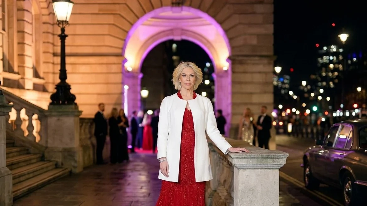 Hannah Waddingham was unable to perform but still showed her support