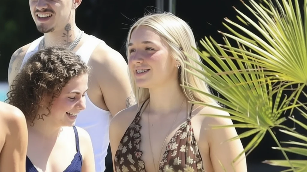 Harper Beckham fura rochia transparenta a mamei sale. Familia se destrama în vacanta din Ibiza