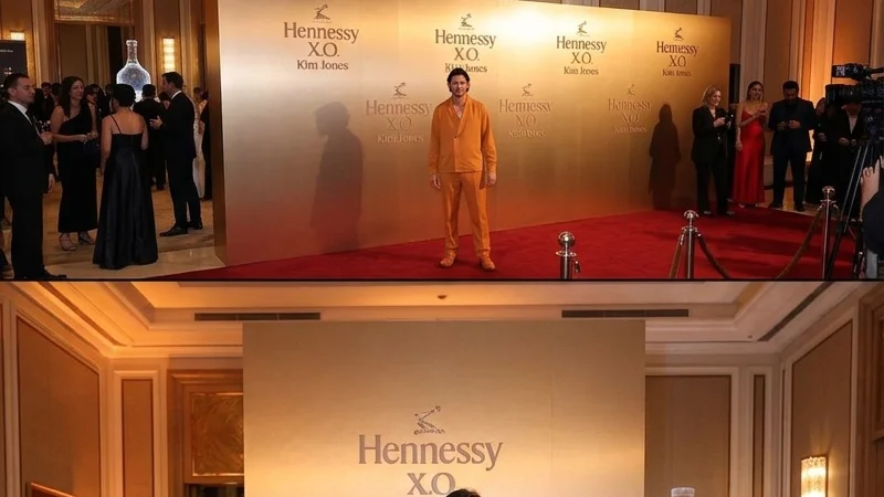 Jake Hall attends the Hennessy X.O x Kim Jones collaboration global launch event on March 16, 2023 in London, England.