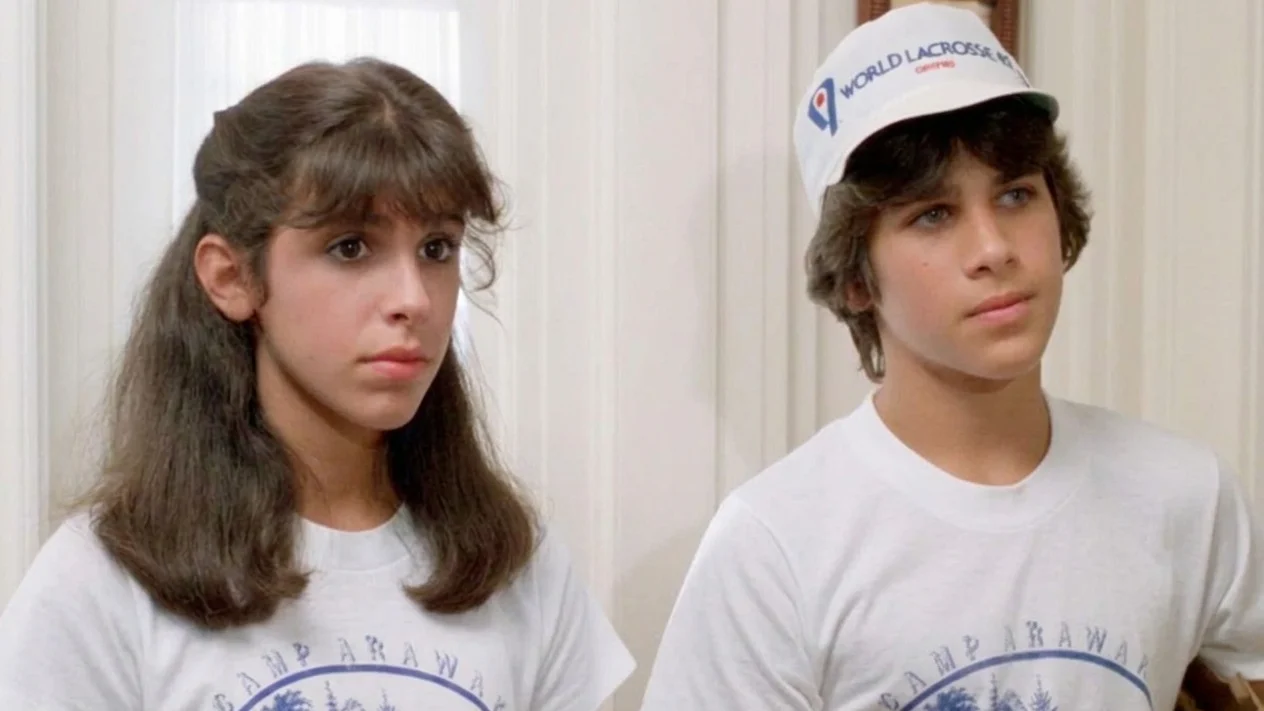 Felissa Rose and Jonathan Tiersten in Sleepaway Camp