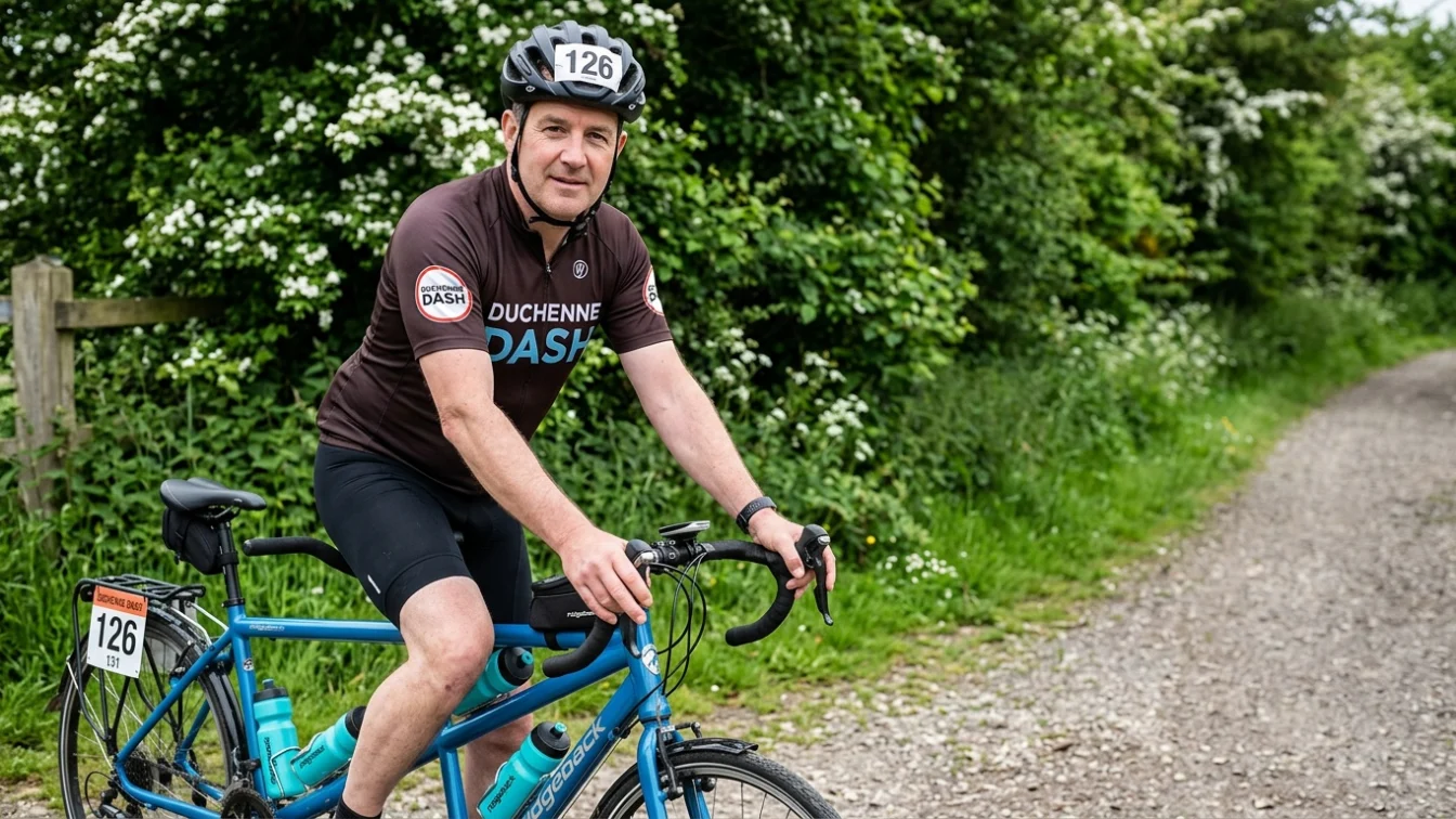 Liam Halligan has been competing in the Duchenne Dash