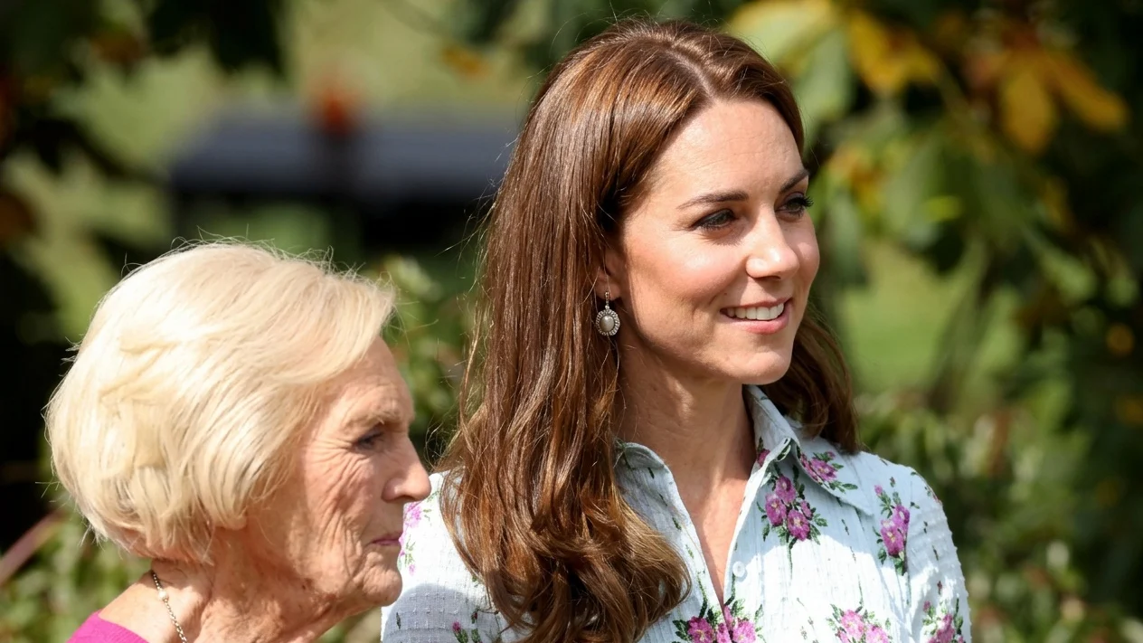 Kate Middleton a recunoscut ca are emotii la filmarile BBC. Mary Berry dezvaluie discutia lor