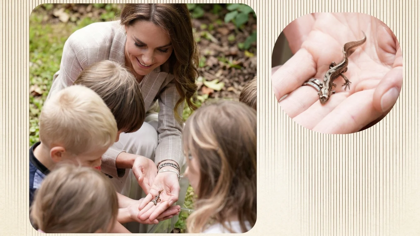 Kate Middleton poarta sacou Blaze Milano in Italia. Printesa a vizitat o gradinita din Reggio Emilia