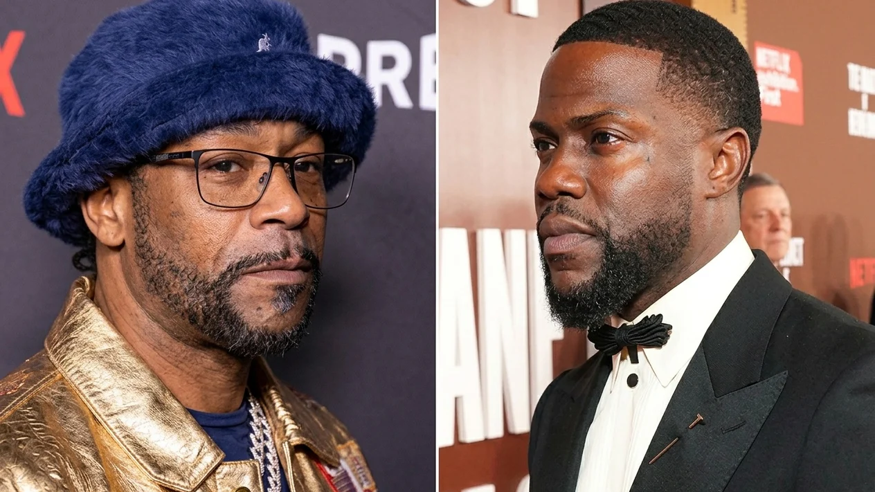 Kevin Hart și Katt Williams se împacă pe scena Netflix. Final pentru conflictul din anii 2000