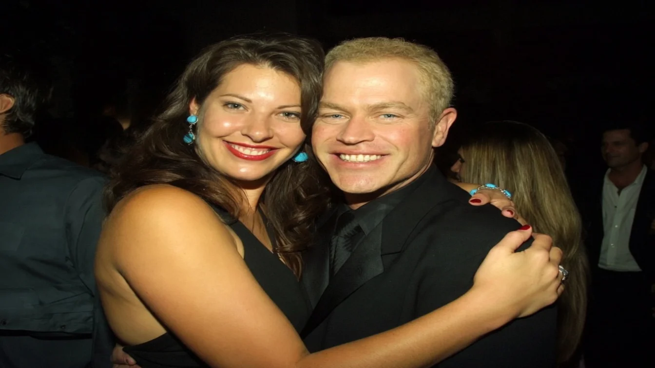 McDonough and his wife, Ruve, at the ET Emmy After Party at the Mondrian Hotel in West Hollywood, California on Sept. 22, 2002.