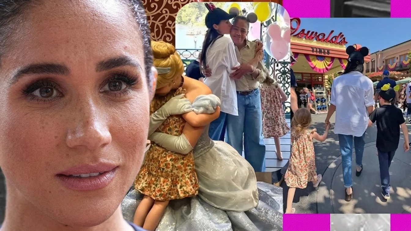 Meghan Markle a dus copiii la Disneyland de Ziua Mamei. Cum s-au imbracat Lilibet si Archie
