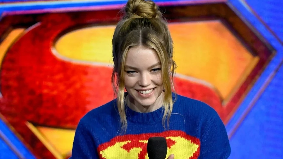 "Supergirl" star Milly Alcock fired back at online critics ahead of the film