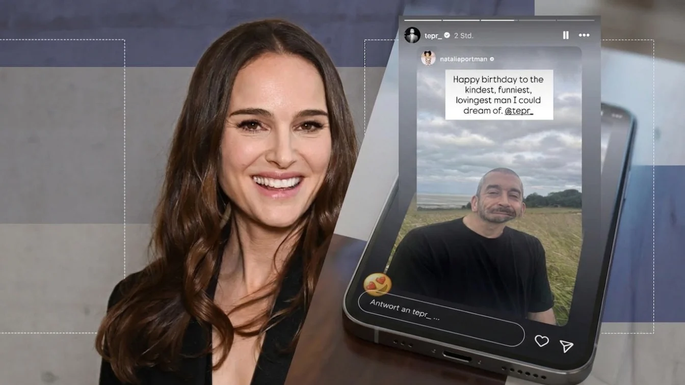 Natalie Portman a publicat prima poza cu noul iubit pe Instagram. Actrita este insarcinata la 44 de ani