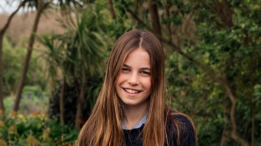 A new picture of Charlotte released for her 11th birthday