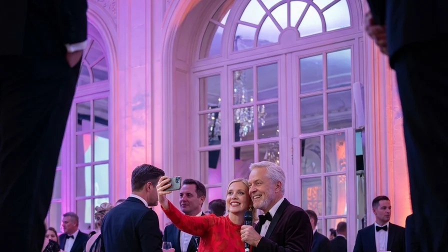 rachel riley and brian conley at make a wish ball 2026