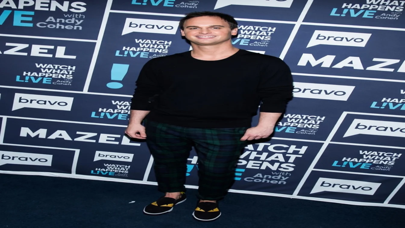 Stephen McGee posing at the "Watch What Happens Live with Andy Cohen" Summer House Reunion.