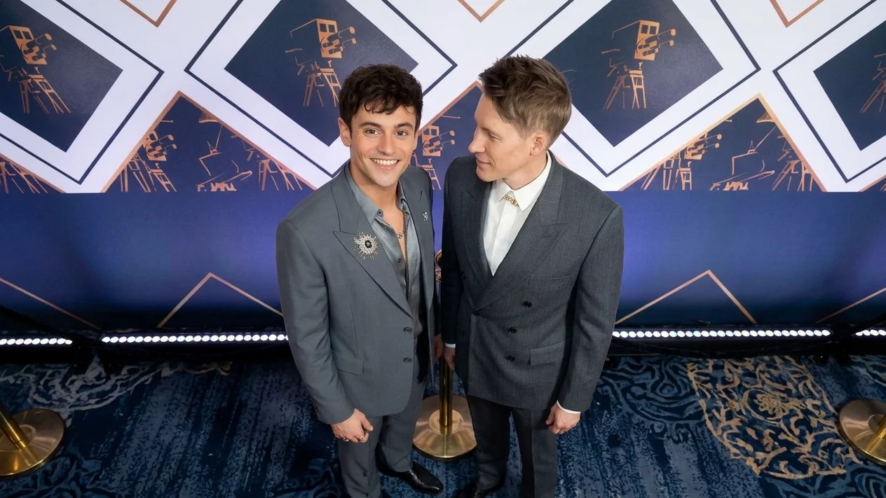 Tom Daley and Dustin Lance Black