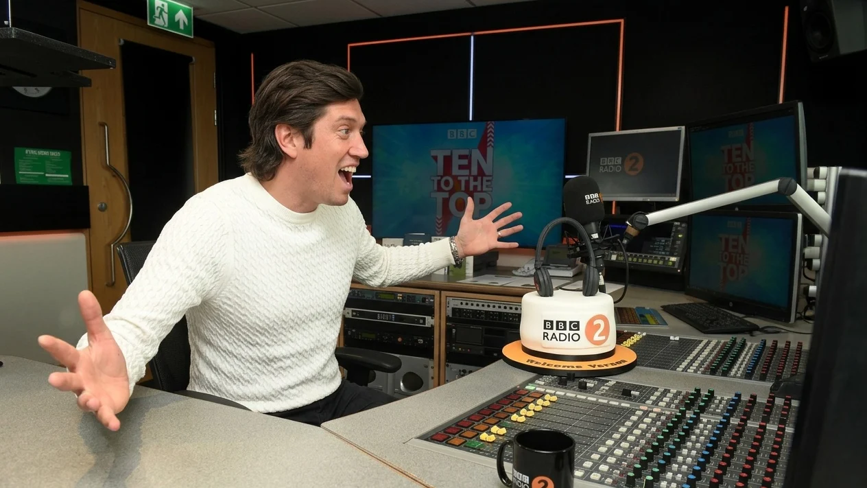 Vernon Kay atrage 6.6 milioane de ascultători la BBC Radio 2. Succes după despărțirea de Tess Daly