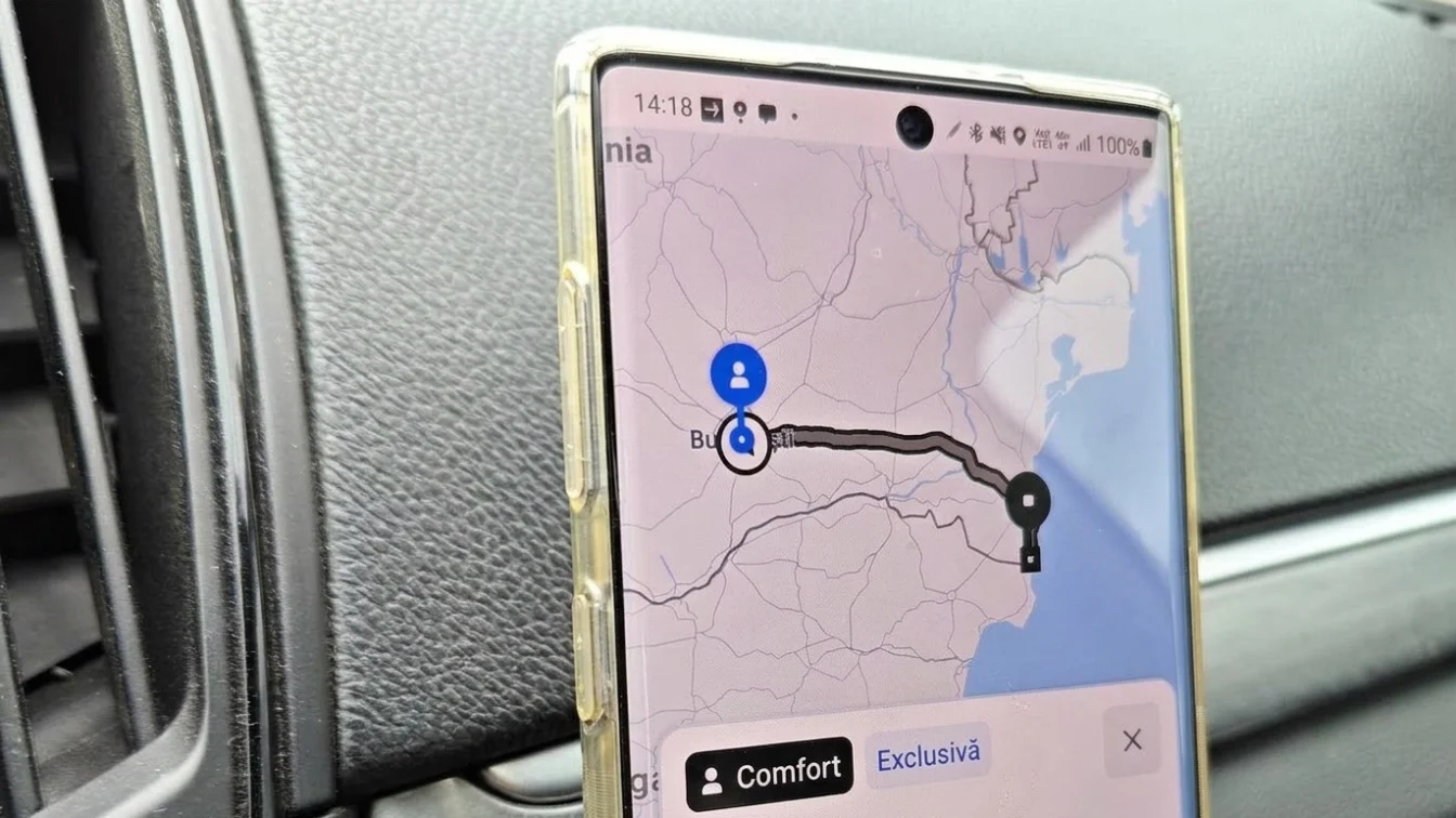 Surpriza uriasa pentru un bucurestean. Cat a platit pe o cursa Uber de 267 km pana la mare