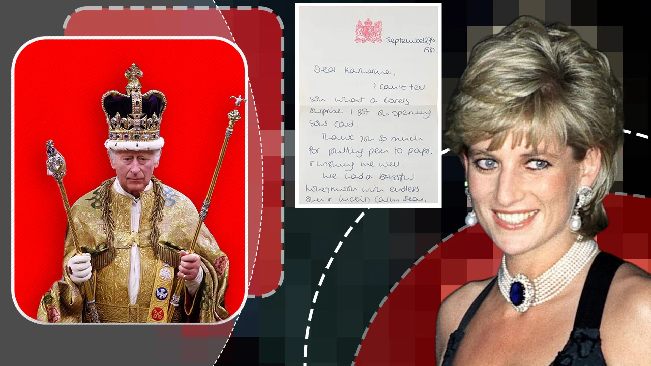 Printesa Diana ura Londra. Scrisoarea secreta din luna de miere se vinde cu 6000 de lire sterline